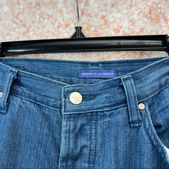 NEW Industry of All Nations New Jeans in Indigo, Straight Fit - Picture 3 of 10